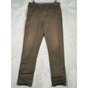 Vuori Pants Mens 30x30‎ Green All Ways Chino *FLAWS